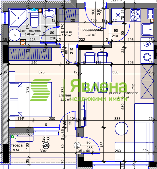 Продава 2-СТАЕН, гр. Стара Загора, Била, снимка 7 - Aпартаменти - 41945185