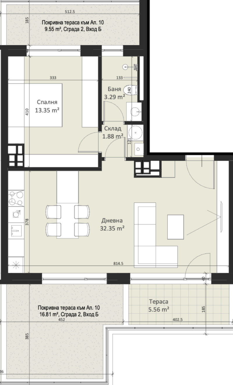 Продава 2-СТАЕН, гр. София, Малинова долина, снимка 7 - Aпартаменти - 49587169