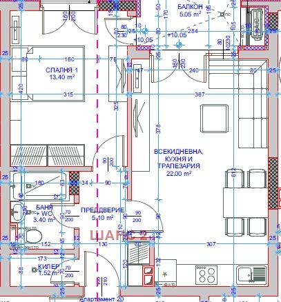 Продава 2-СТАЕН, гр. Варна, Аспарухово, снимка 4 - Апартаменти - 53870309