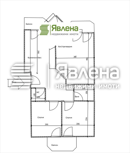 Myytävänä  2 makuuhuonetta Sofia , Borovo , 113 neliömetriä | 71170094 - kuva [14]