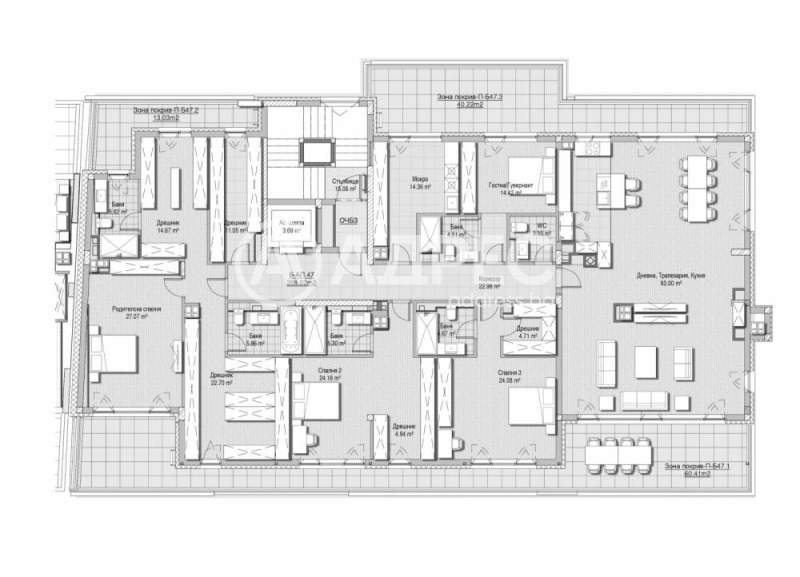 Продава МНОГОСТАЕН, гр. София, Витоша, снимка 3 - Апартаменти - 52505016