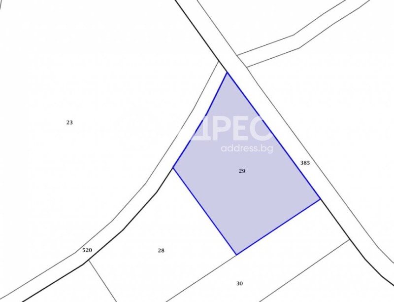 Продава ПАРЦЕЛ в област София, с. Разлив - 1070 кв.м / 64 200 € » 125 564.29 лв., АДРЕС НЕДВИЖИМИ ИМОТИ