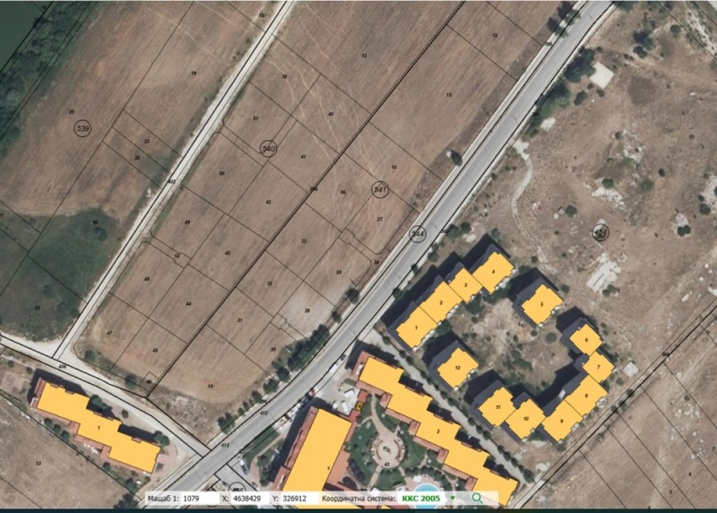 Продава  Парцел област Благоевград , гр. Разлог , 607 кв.м | 52548240 - изображение [2]