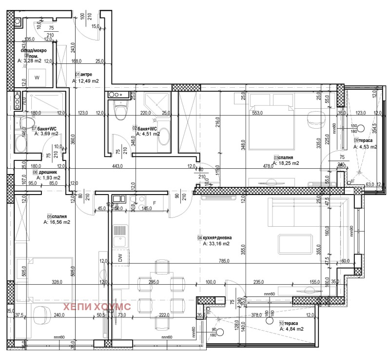 Продава  3-стаен град София , Кръстова вада , 139 кв.м | 56118148 - изображение [4]