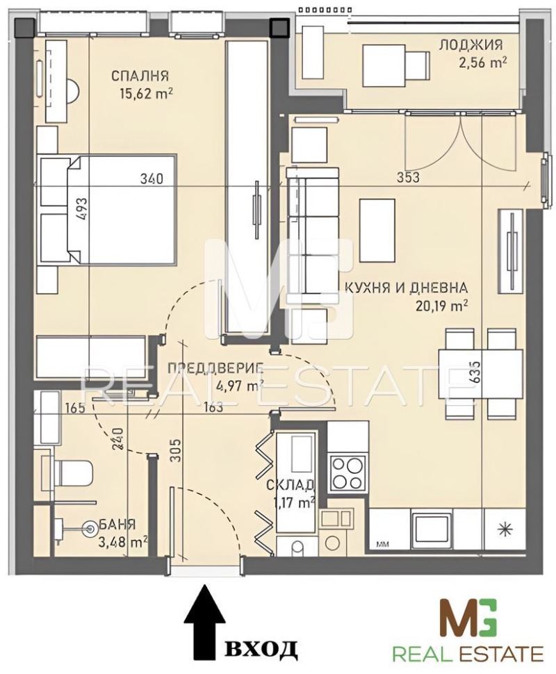 Продава 2-СТАЕН, гр. София, Овча купел, снимка 3 - Aпартаменти - 47603435