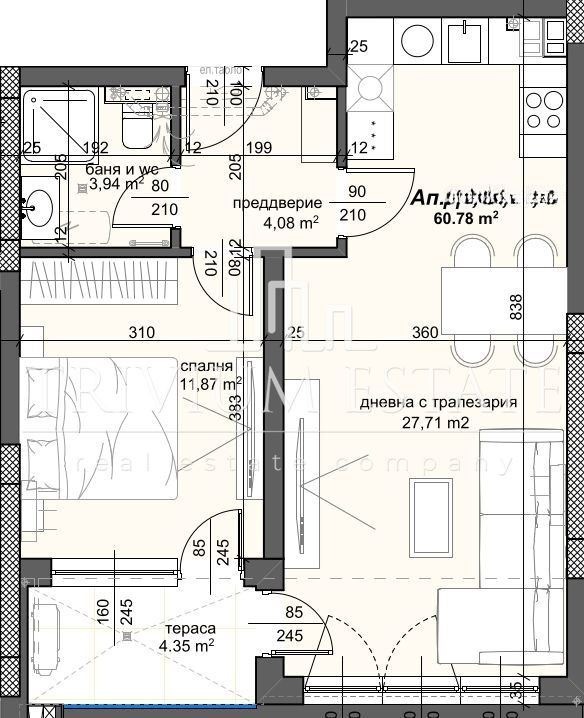 Продава 2-СТАЕН, гр. Пловдив, Тракия, снимка 7 - Апартаменти - 56719292