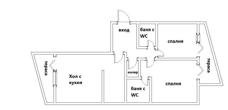 Продава 3-СТАЕН, гр. София, Оборище, снимка 3 - Aпартаменти - 47257307