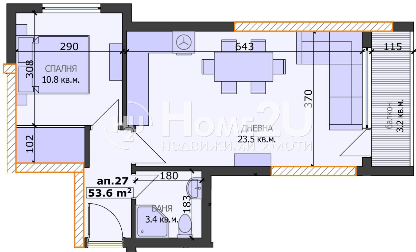 Продава 2-СТАЕН, гр. Варна, Левски 1, снимка 3 - Апартаменти - 53927063