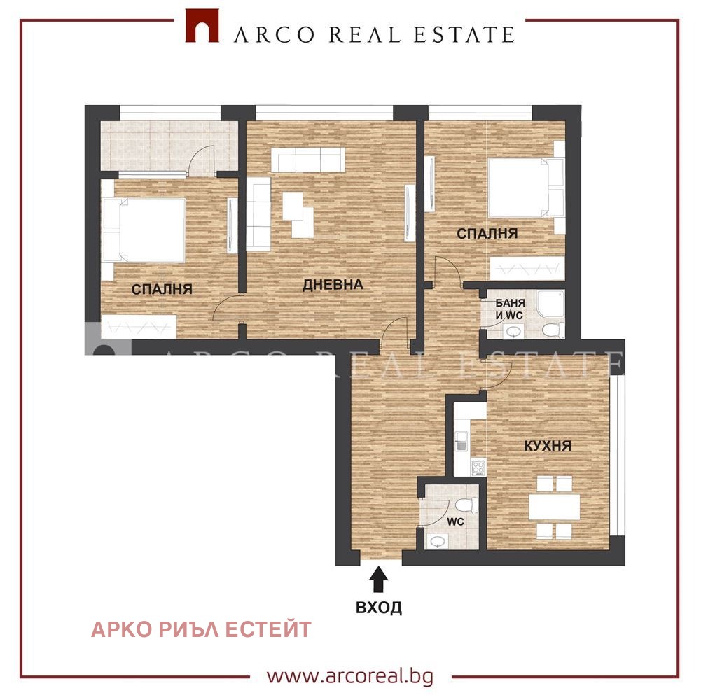 Продава 3-СТАЕН, гр. София, Слатина, снимка 2 - Апартаменти - 53441823