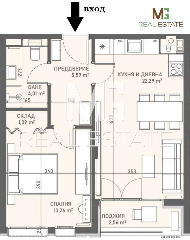 Продава 2-СТАЕН, гр. София, Овча купел, снимка 3 - Aпартаменти - 48170937