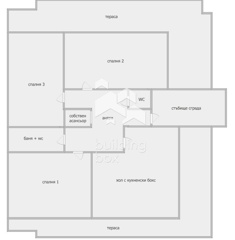 Продава 4-СТАЕН, гр. Пловдив, Коматево, снимка 9 - Апартаменти - 53437774