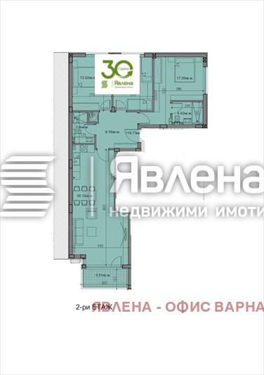 Продава 4-СТАЕН, гр. Варна, Бриз, снимка 3 - Апартаменти - 53461151