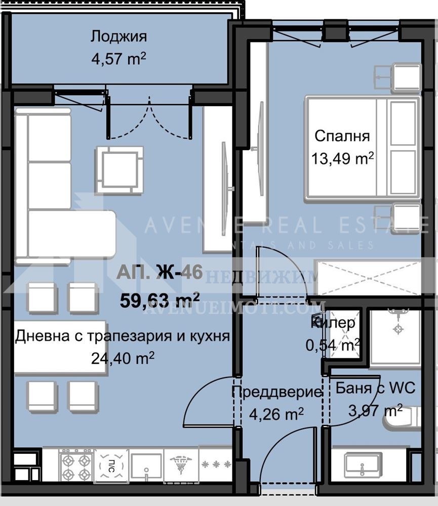 Продава 2-СТАЕН, гр. Пловдив, Христо Смирненски, снимка 2 - Апартаменти - 51828217
