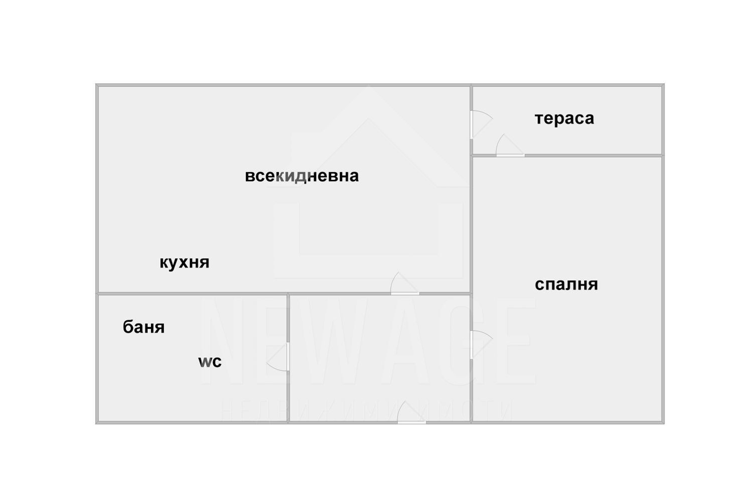 Продава 2-СТАЕН, гр. Варна, Кайсиева градина, снимка 5 - Апартаменти - 54686611