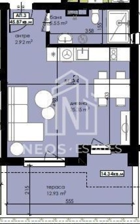 Продава 1-СТАЕН, гр. Созопол, област Бургас, снимка 11 - Апартаменти - 52837883