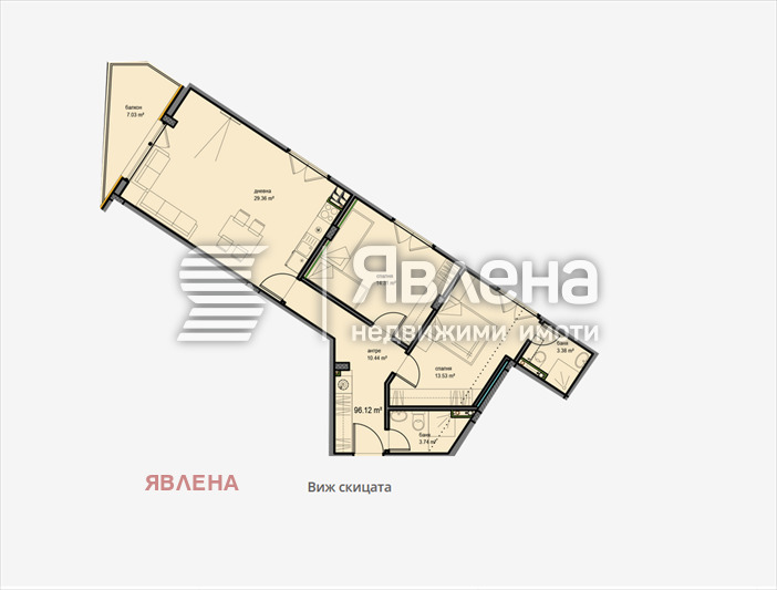 Продава  3-стаен град София , Овча купел , 115 кв.м | 43750108 - изображение [5]