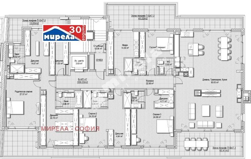 Til salgs  3+ soverom Sofia , Krastova vada , 358 kvm | 92550749 - bilde [7]