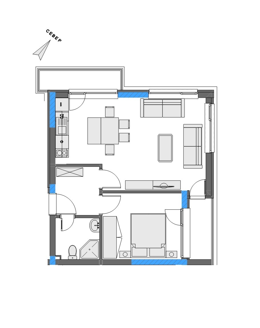 Продава 2-СТАЕН, гр. Стара Загора, Загорка, снимка 2 - Апартаменти - 52746716