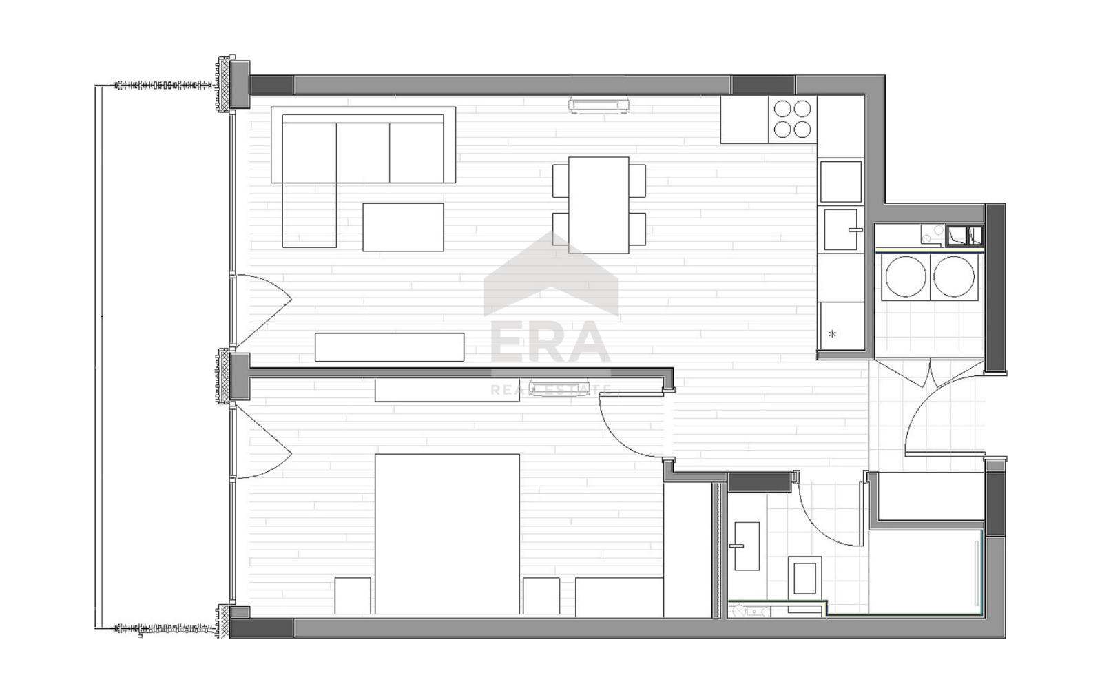Продава 2-СТАЕН, гр. Шумен, Пазара, снимка 12 - Апартаменти - 50694913