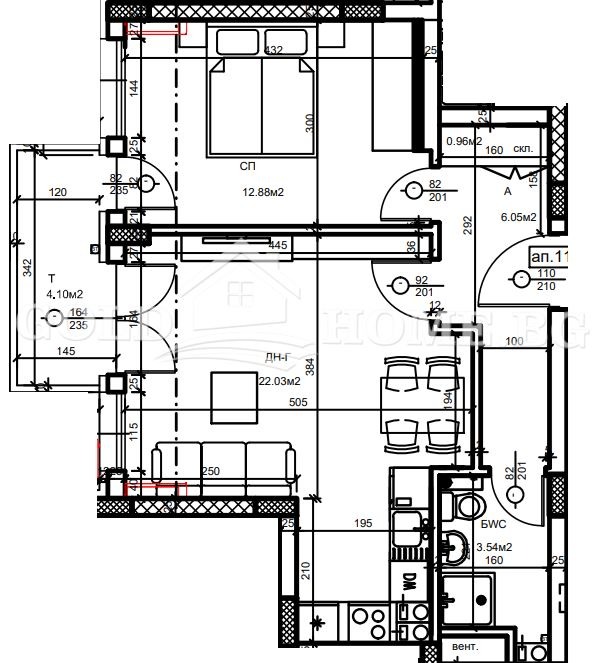 Продава 2-СТАЕН, гр. Пловдив, Христо Смирненски, снимка 9 - Aпартаменти - 48794087