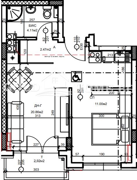 Продава 2-СТАЕН, гр. Пловдив, Христо Смирненски, снимка 2 - Aпартаменти - 48794087