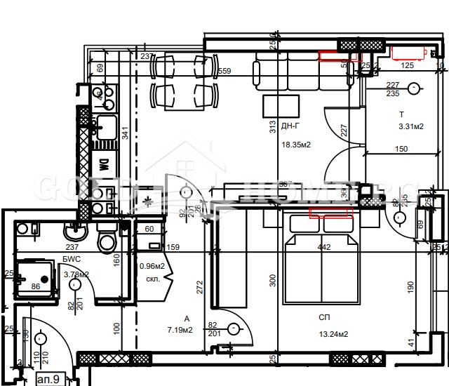 Продава 2-СТАЕН, гр. Пловдив, Христо Смирненски, снимка 7 - Aпартаменти - 48794087