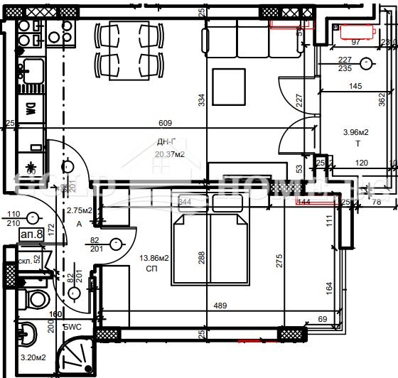 Продава 2-СТАЕН, гр. Пловдив, Христо Смирненски, снимка 3 - Aпартаменти - 48794087