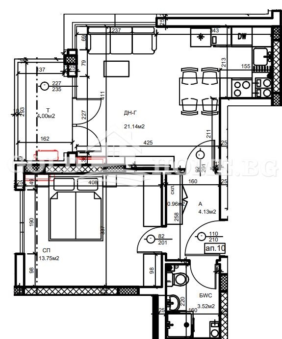 Продава 2-СТАЕН, гр. Пловдив, Христо Смирненски, снимка 8 - Aпартаменти - 48794087