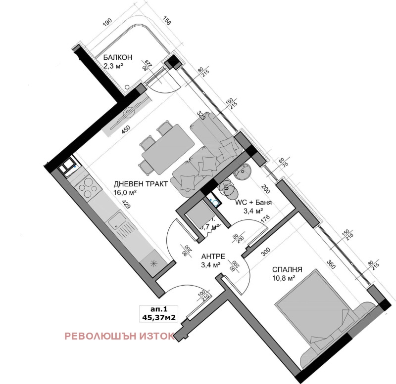 Продава 2-СТАЕН, гр. Варна, Владислав Варненчик 1, снимка 3 - Aпартаменти - 48795049