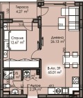 Продава 2-СТАЕН, град Бургас, Изгрев • 71511 € / 139863.36 лв. • 90659298 4