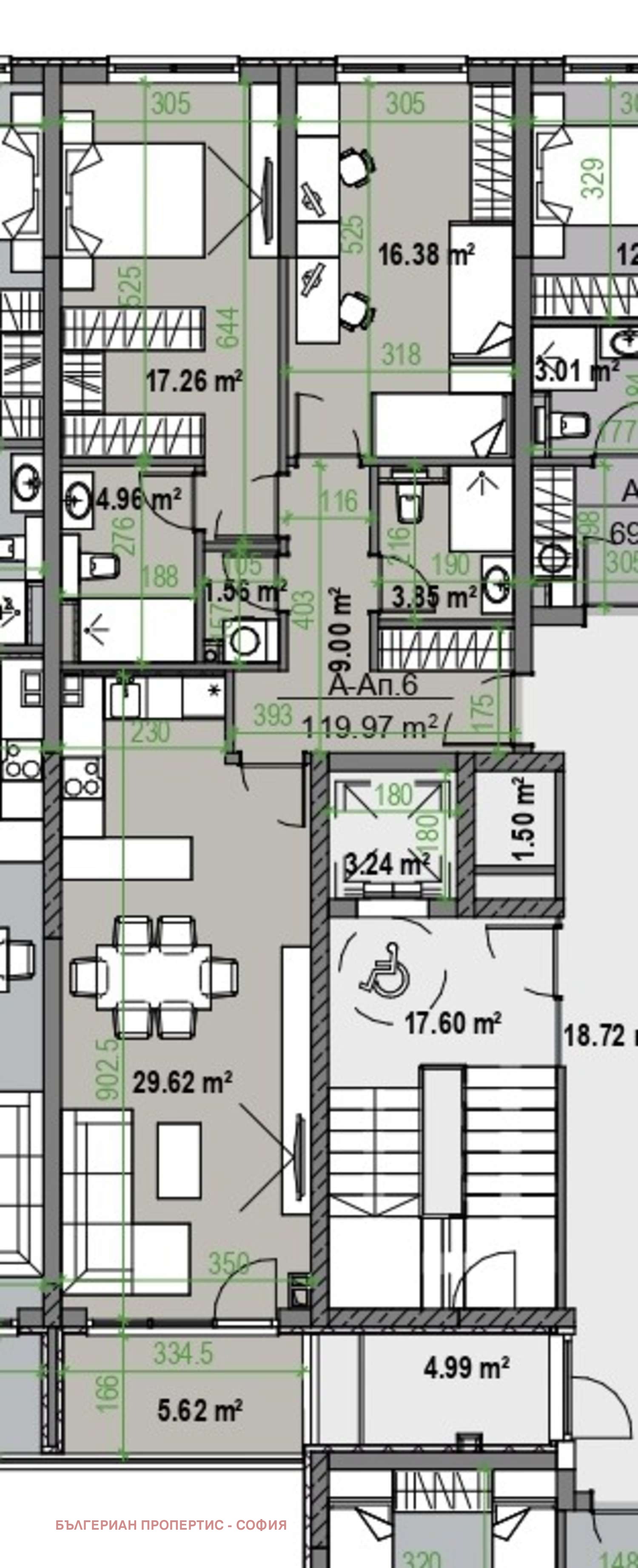 Продава 3-СТАЕН, гр. София, Манастирски ливади, снимка 2 - Апартаменти - 54278096