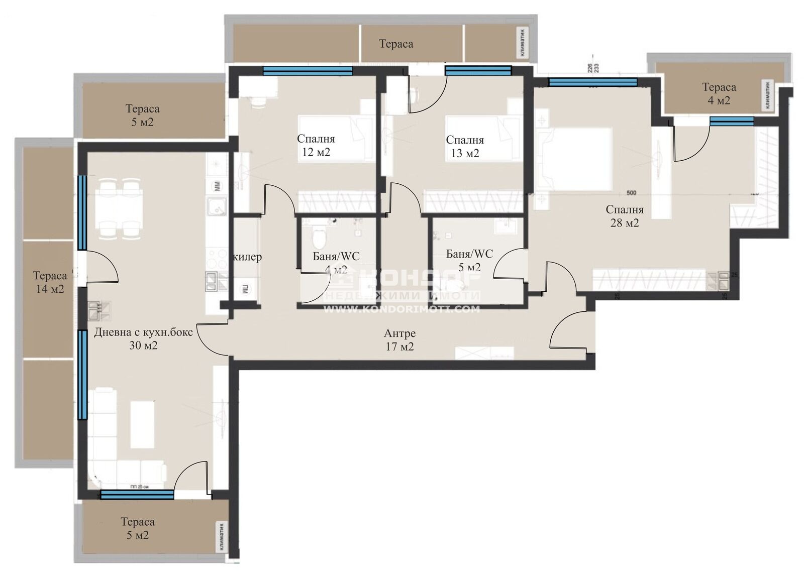 Продава МНОГОСТАЕН, гр. Пловдив, Въстанически, снимка 2 - Апартаменти - 49954942