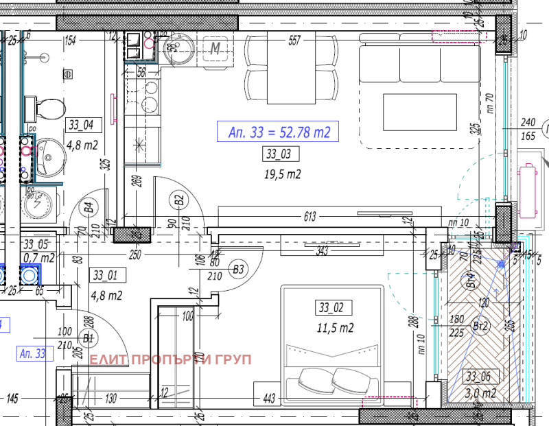 For Sale  1 bedroom Sofia , Malinova dolina , 65 sq.m | 86519980 - image [2]