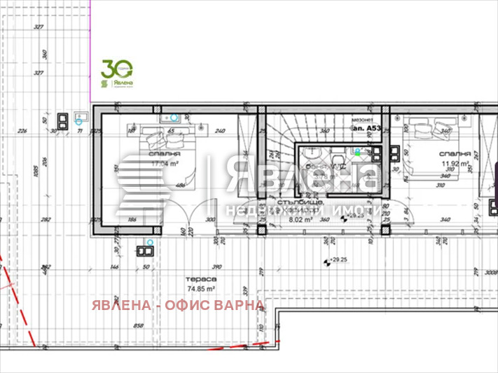 Продава 3-СТАЕН, гр. Варна, Изгрев, снимка 4 - Aпартаменти - 47584264