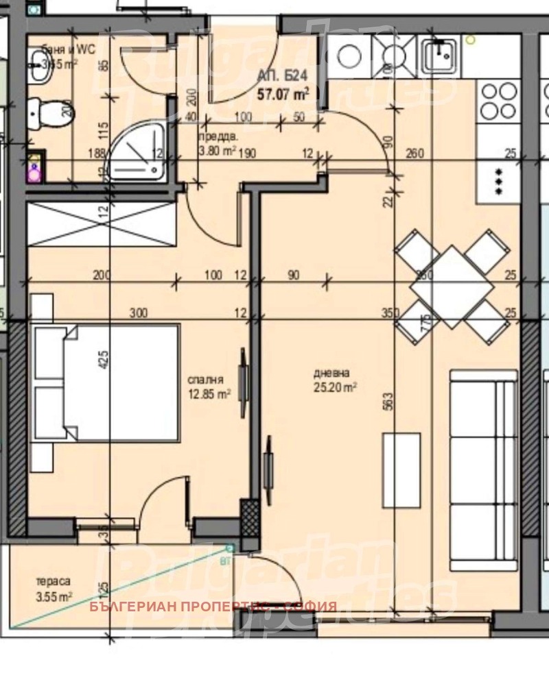 Продава 2-СТАЕН, град София, Малинова долина • 162610 € • 92131429 — Holmes.bg
