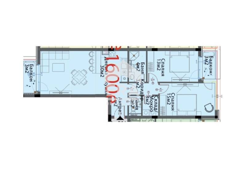 Продава 3-СТАЕН, гр. София, Модерно предградие, снимка 4 - Апартаменти - 54943938