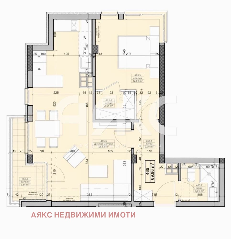 Продава 2-СТАЕН, гр. София, Люлин 5, снимка 4 - Апартаменти - 54441148