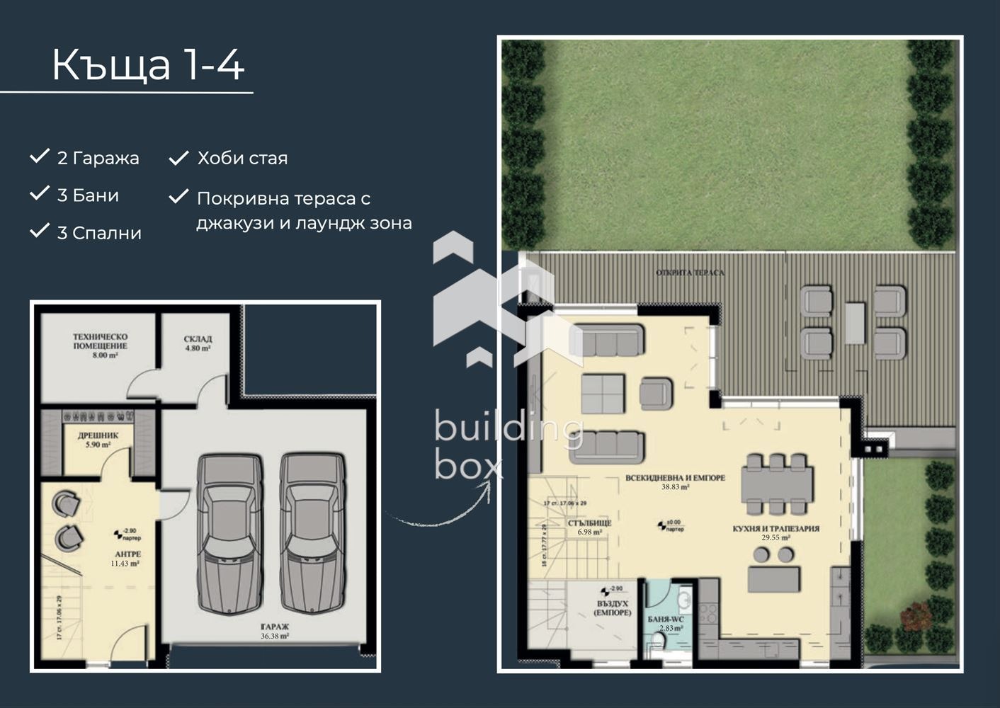 Продава КЪЩА, гр. София, с. Панчарево, снимка 3 - Къщи - 56461029