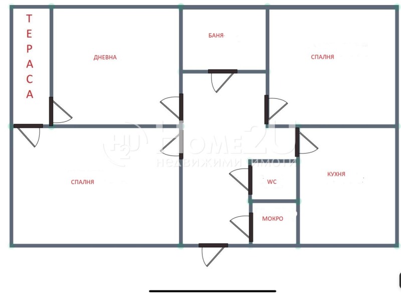 En venta  2 dormitorios Sofia , Krasna polyana 2 , 75 metros cuadrados | 35263996 - imagen [10]