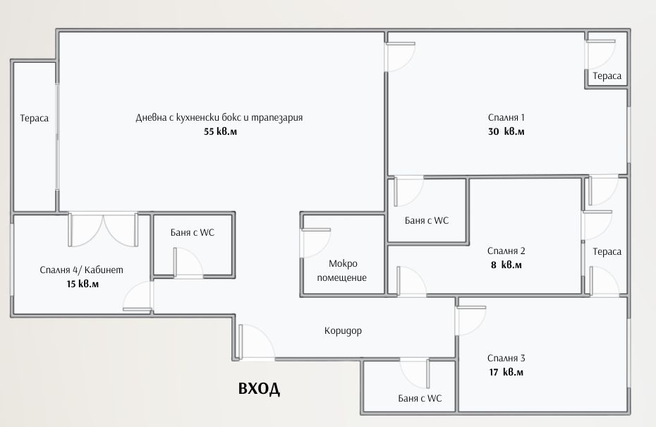 Продава 4-СТАЕН, гр. София, Изток, снимка 17 - Апартаменти - 55046521