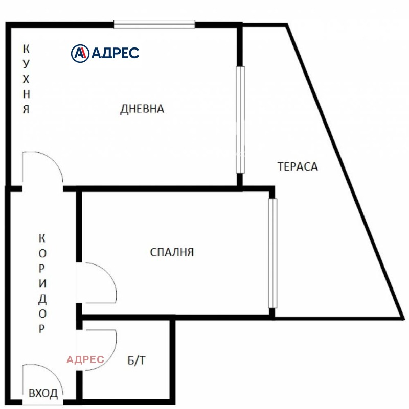 Satılık  1 yatak odası Varna , Vinica , 63 metrekare | 23504544 - görüntü [4]