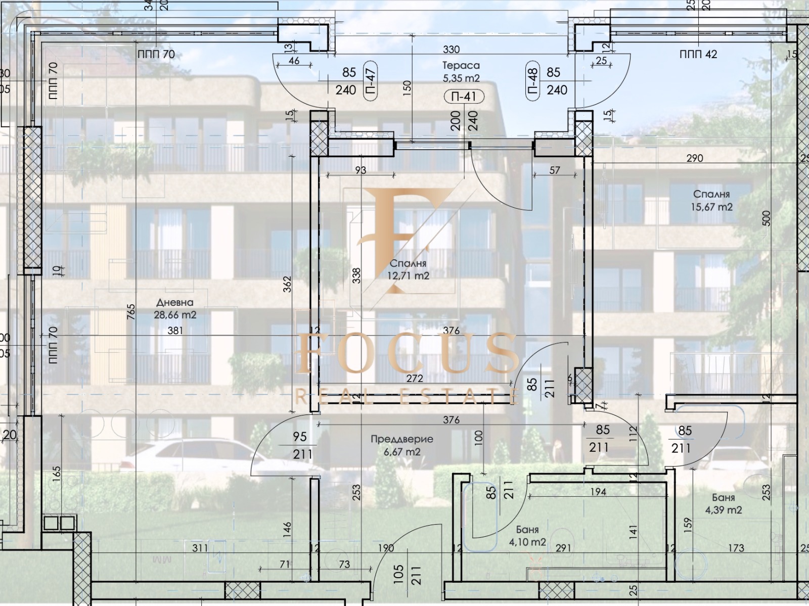 Продава 3-СТАЕН, с. Марково, област Пловдив, снимка 2 - Апартаменти - 53465015