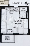 Продава 1-СТАЕН, гр. София, Банишора, снимка 11