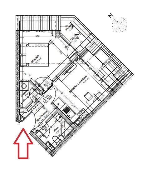 Eladó  1 hálószoba Sofia , Ovcsa kupel , 55 négyzetméter | 54939251 - kép [2]