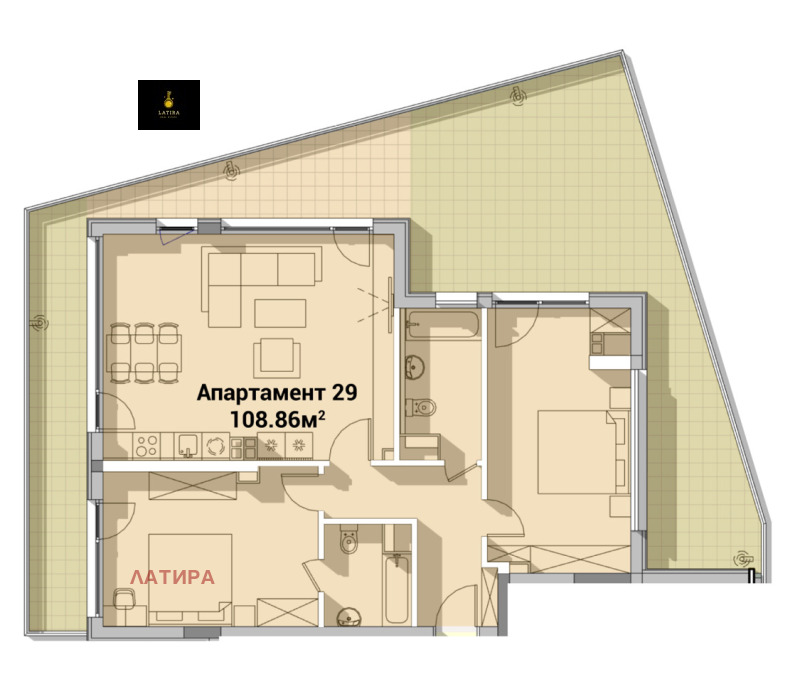 À venda  2 quartos Sofia , Poligona , 182 m² | 95797536 - imagem [17]
