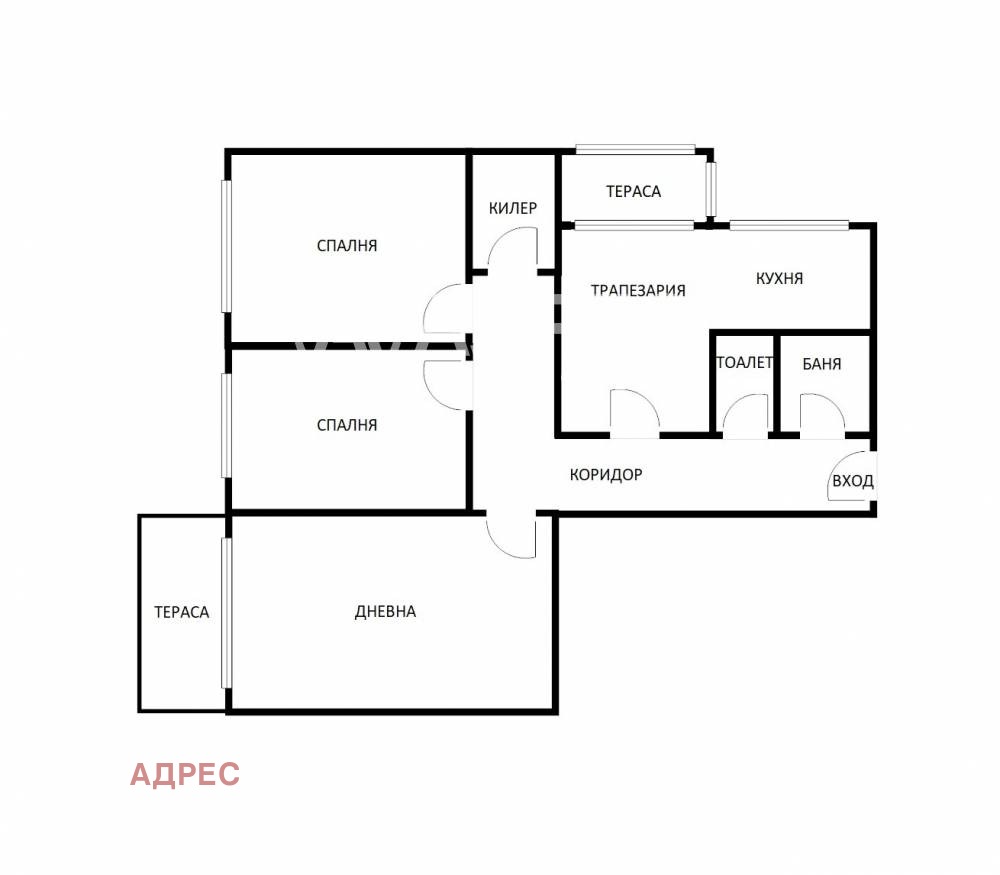 Продава 3-СТАЕН, гр. Варна, Кайсиева градина, снимка 2 - Апартаменти - 54330062