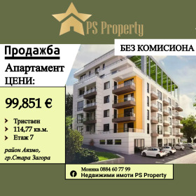 Продажба на двустайни апартаменти в град Стара Загора — страница 4 - изображение 20 