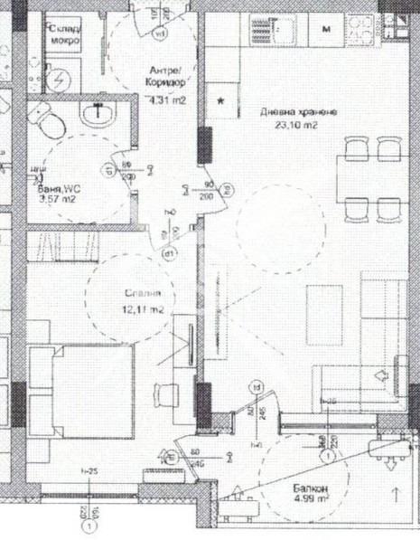 De vânzare  1 dormitor regiunea Burgas , Aitos , 65 mp | 75289945