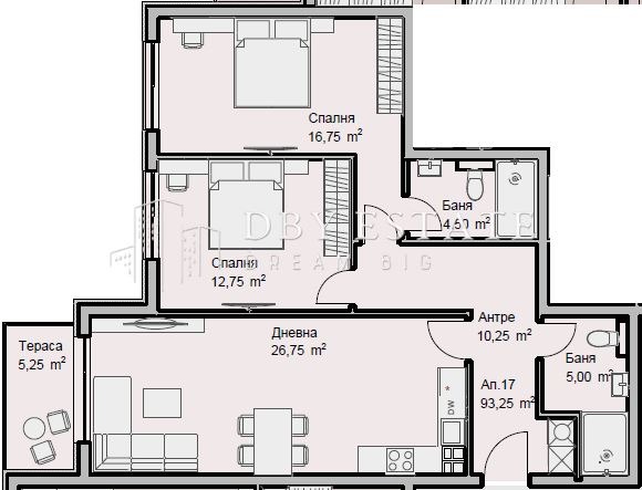 Продава 3-СТАЕН, гр. Пловдив, Гагарин, снимка 2 - Апартаменти - 55755771
