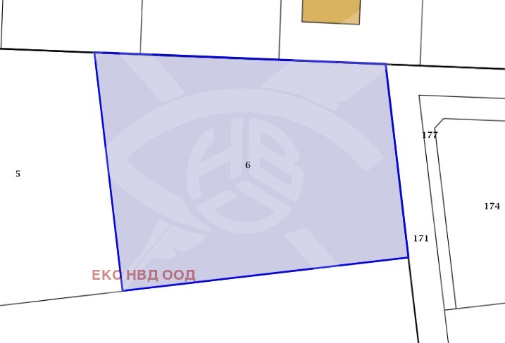 For Sale  Land region Plovdiv , Tsaratsovo , 1.8 dka | 64397932